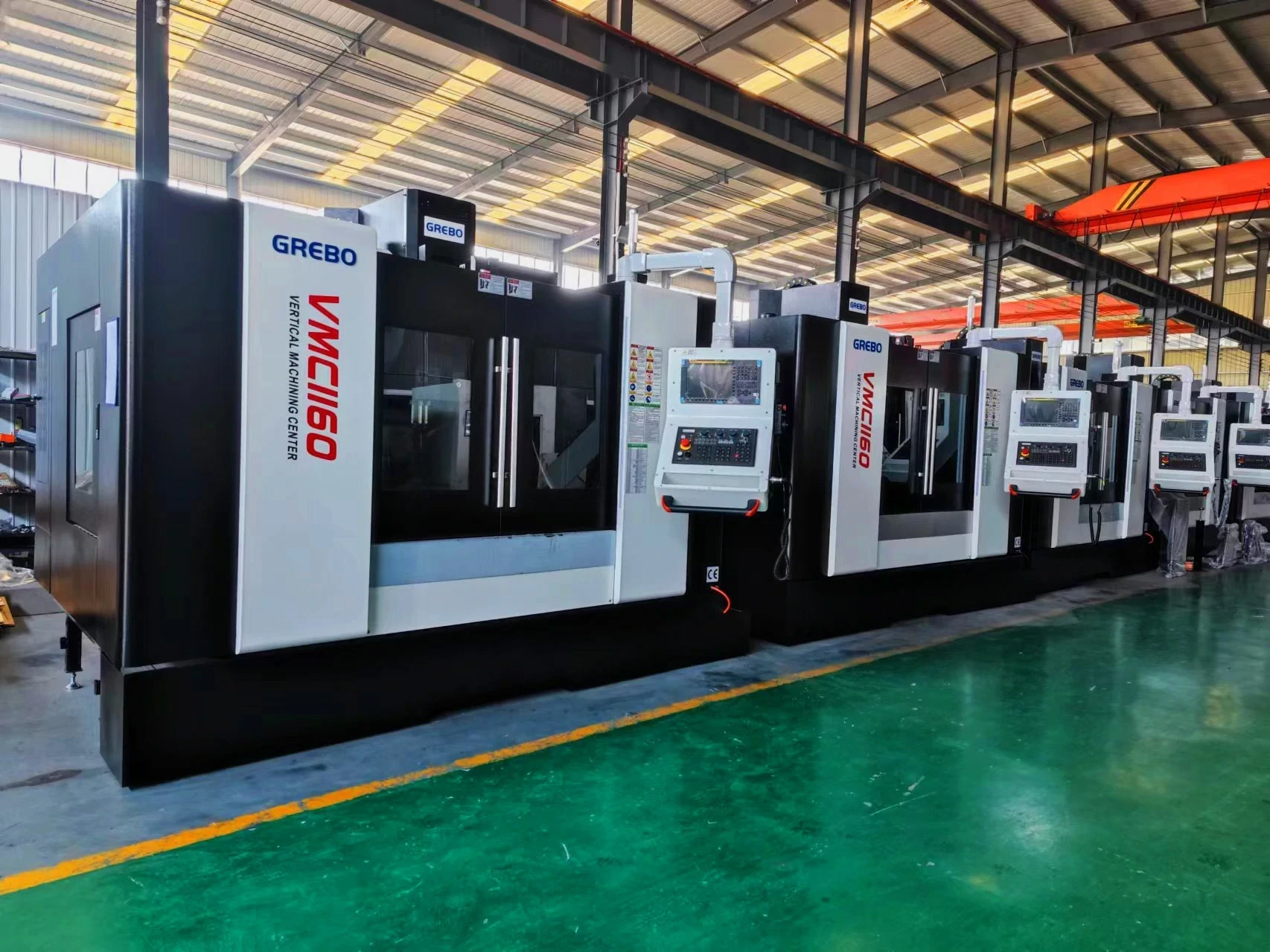 Modern CNC Machining Center in Workshop