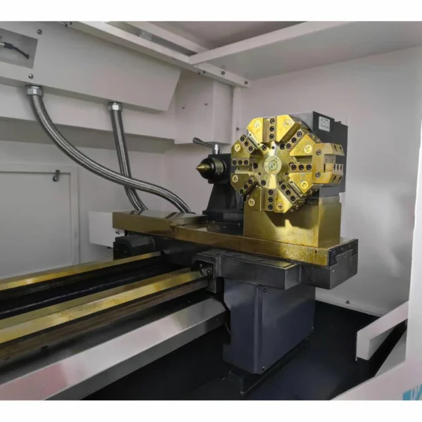 ck6163-flat-bed-cnc-lathe-machine-7 CK6163 CNC Lathe machine structure for precision metal turning