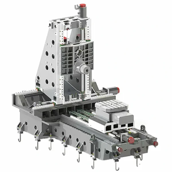 hmc630-horizontal-machining-center-3d-structure HMC630 horizontal machining center 3D structure