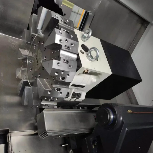 tck5052-slant-bed-cnc-lathe-2 TCK5052 slant bed CNC lathe turret