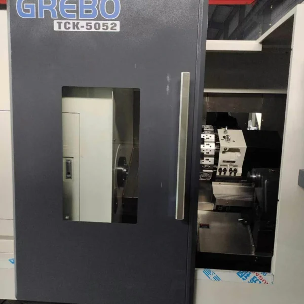 tck5052-slant-bed-cnc-lathe-3 TCK5052 CNC lathe spindle system