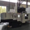 cnc-gantry-milling-machine-workshop-testing CNC gantry milling machine undergoing factory testing and commissioning before delivery