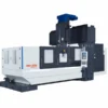 Extra large gantry machining center for heavy machining applications