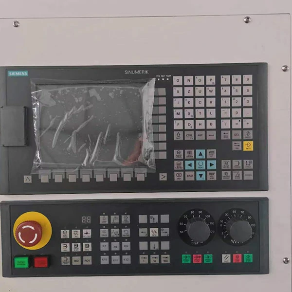FANUC control system of flat bed CNC lathe machine