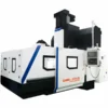 gantry-machining-center-front-view Gantry machining center with large worktable and rigid structure for heavy duty machining applications