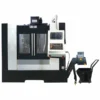 high-speed-vertical-machining-center-front-view High-speed vertical machining center with full enclosure for efficient CNC milling and precision machining