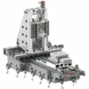 horizontal machining center 3D design showing rotary table and machining structure