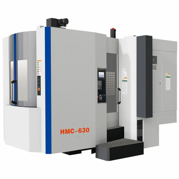 horizontal machining center with full enclosure cover for industrial production