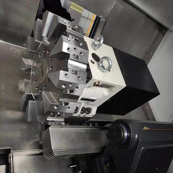12 station servo turret of Slant Bed CNC Lathe