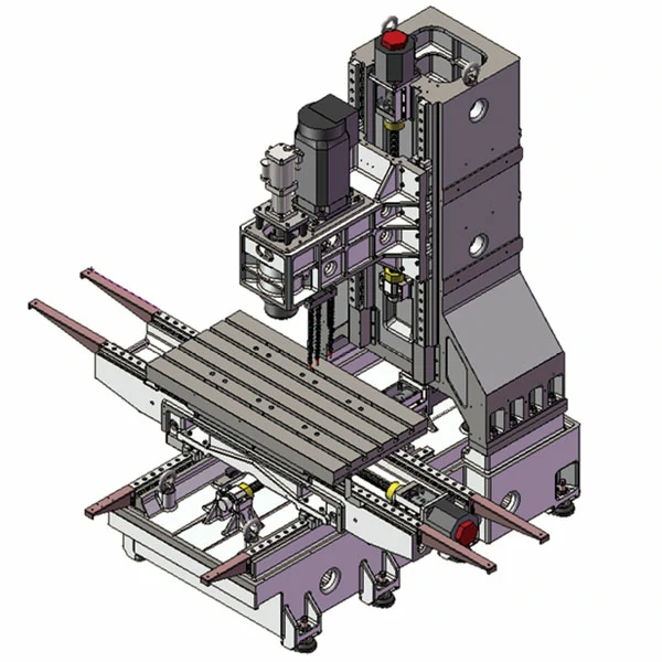 Vertical Machining Center side view