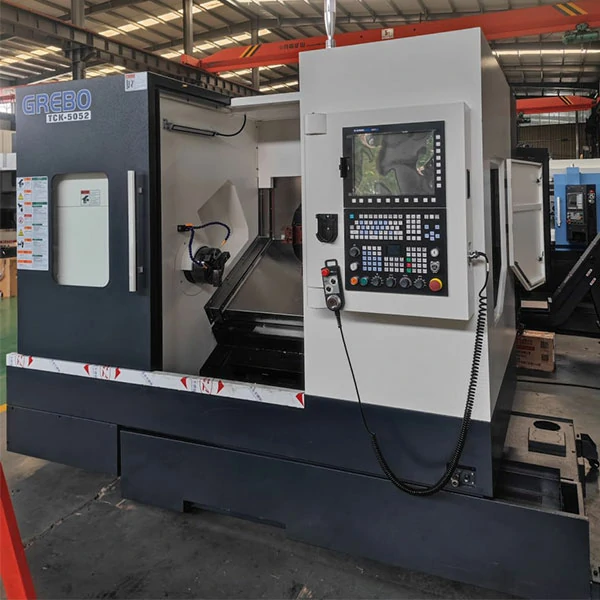 TCK50 series slant bed CNC lathe right view